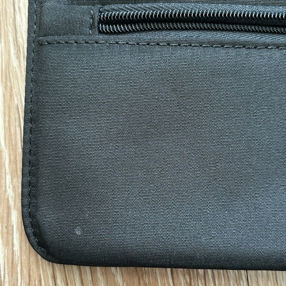 Pendleton slim wallet with strap, arrow path pattern, wool & leather - Picture 8 of 14